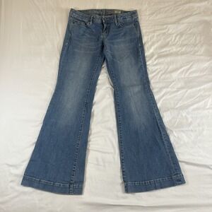Converse One Star Jeans Women Size  6  Denim Pants Light Wash Flared Y2K VTG